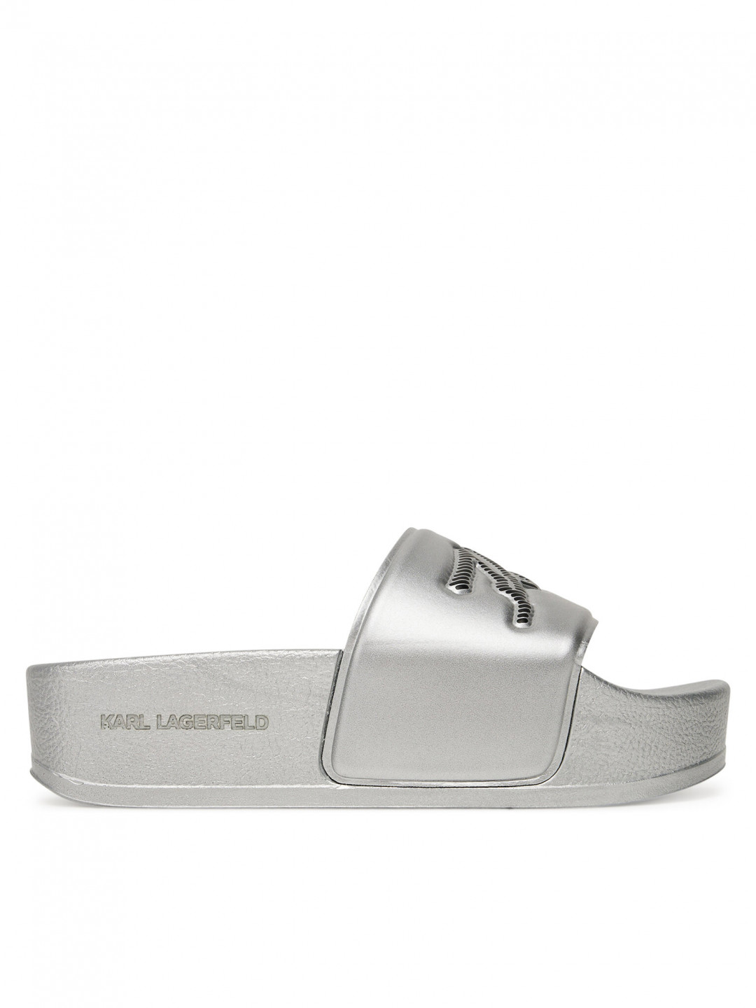 KARL LAGERFELD Nazouváky Kondo Maxi KL80872 Stříbrná